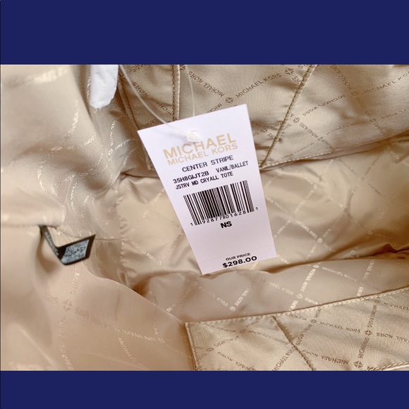 SALE⬇️⬇️👜💕-NWT Michel Kors Tote Ballet Pink - Picture 5 of 6